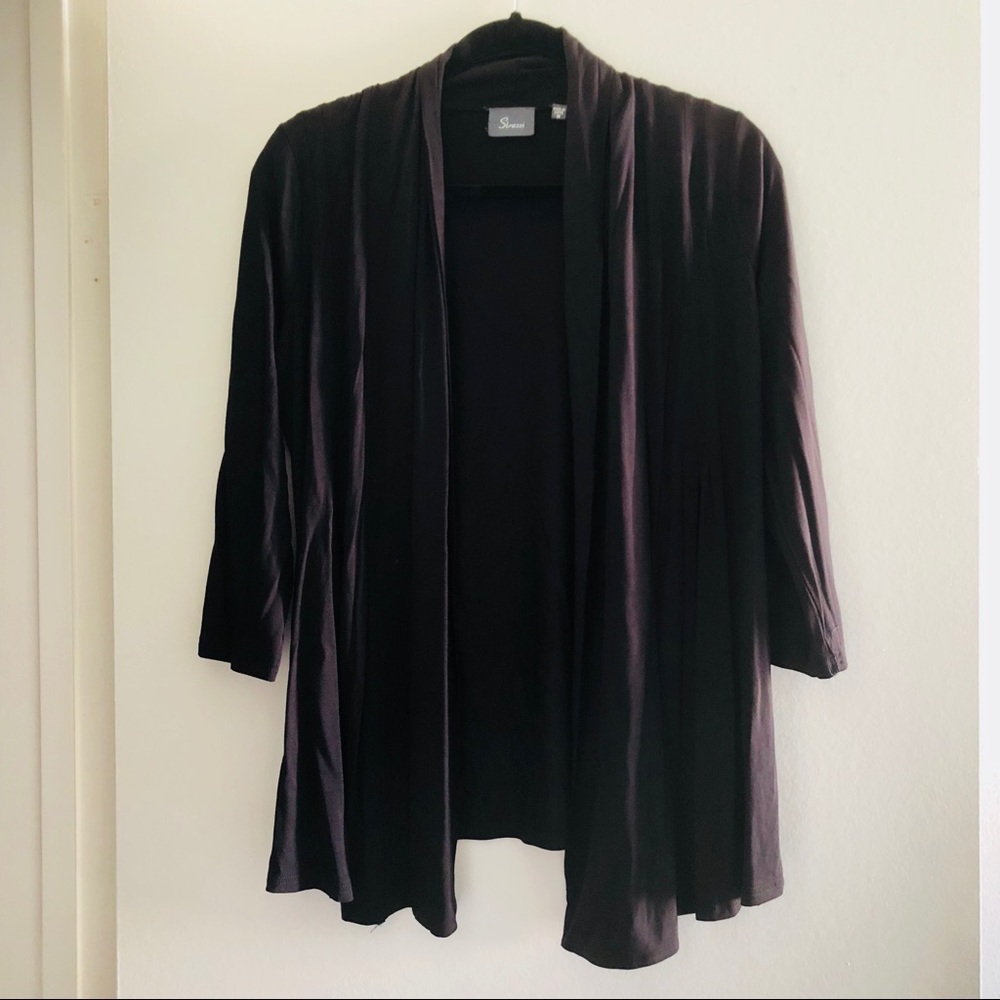Strazzi Cardigan Jacket Black Medium